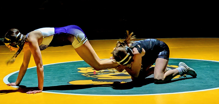 Norwich And Oxford-Greene Girls Wrestlers Compete ; First Girls Varsity Dual At Greene HS